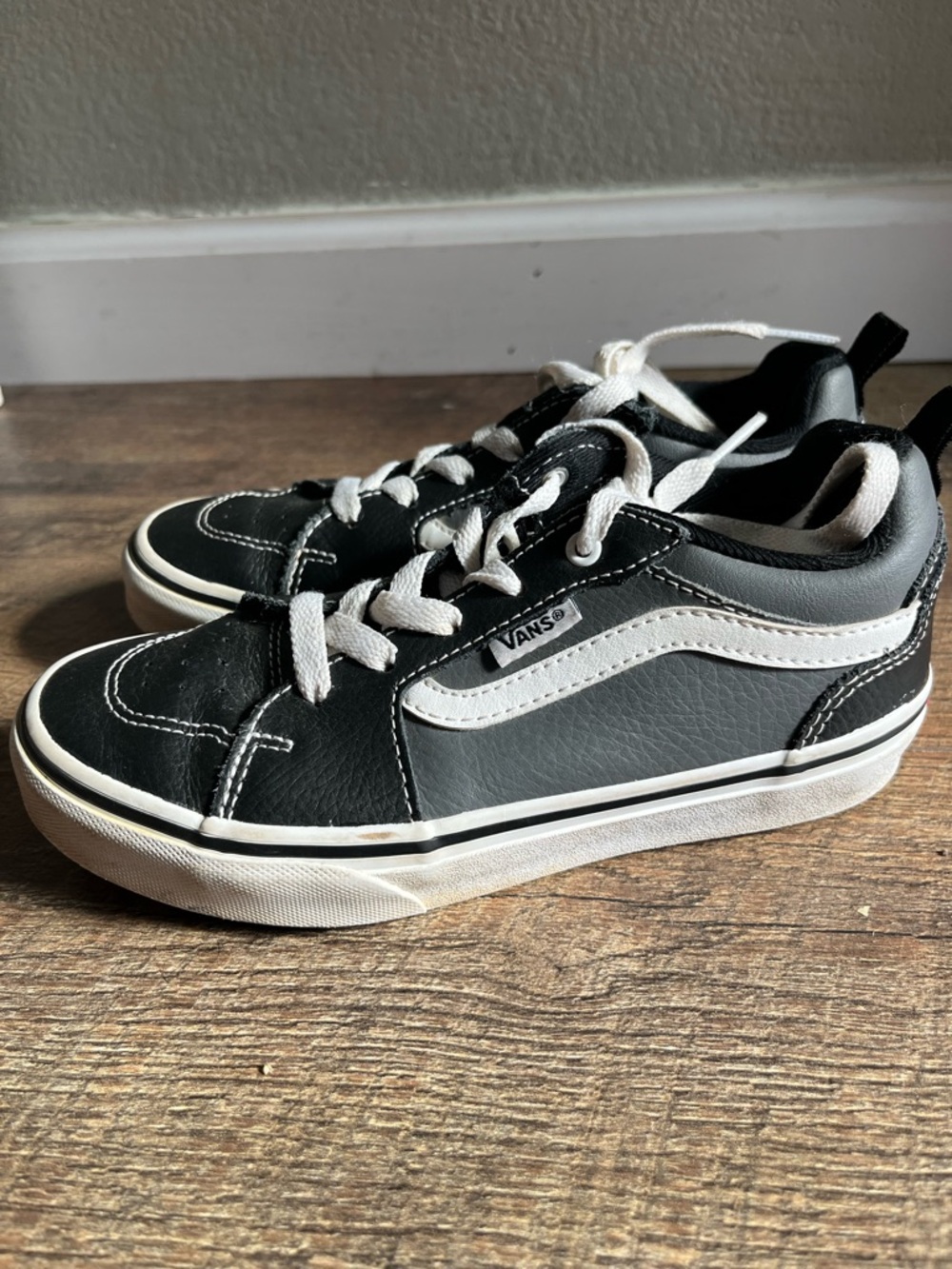 Vans Filmore Boys' Leather Shoes boys size 2 - Picture 5 of 14
